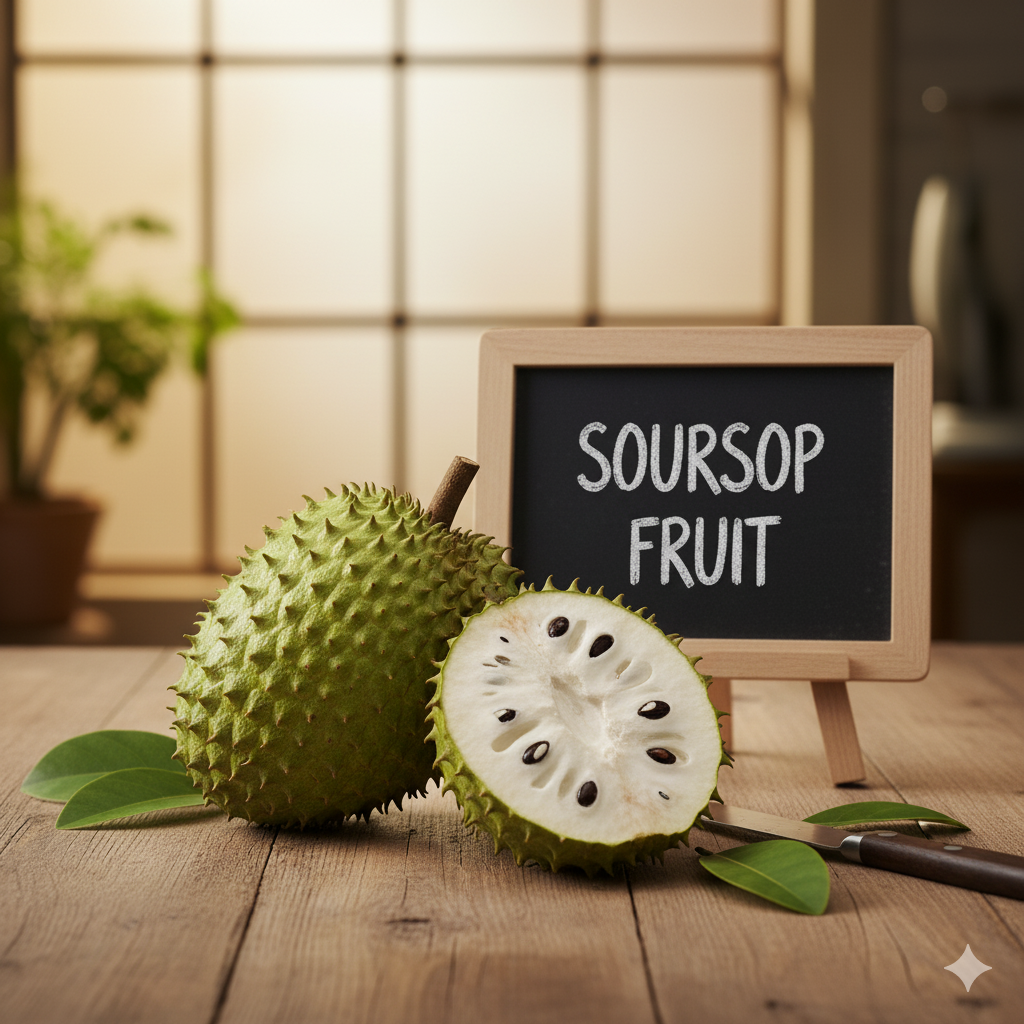 Fresh soursoup fruit